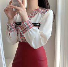 画像をギャラリービューアに読み込む, 推しケーキがもったいなくて食べられないツイードブラウス