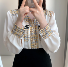 画像をギャラリービューアに読み込む, 推しケーキがもったいなくて食べられないツイードブラウス