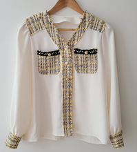 画像をギャラリービューアに読み込む, 推しケーキがもったいなくて食べられないツイードブラウス