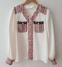 画像をギャラリービューアに読み込む, 推しケーキがもったいなくて食べられないツイードブラウス